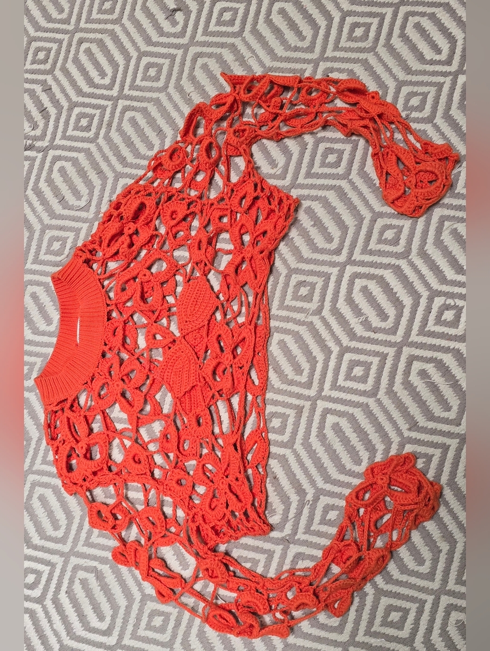 Zara Crochet Crop Top